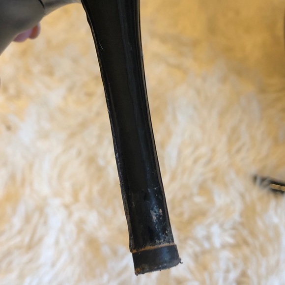 Stuart Weitzman Suede Open Toed Pumps - Picture 8 of 8